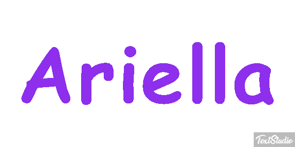 Ariella Efecto de texto