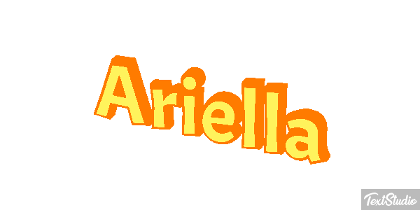 Ariella Efecto de texto