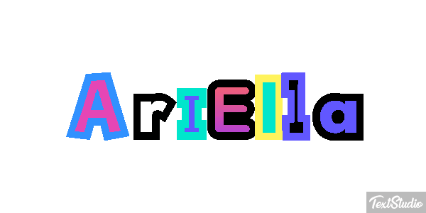 Ariella Efecto de texto