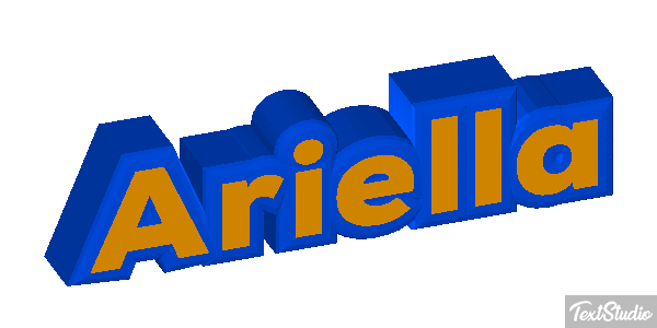 Ariella Efecto de texto