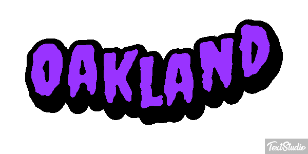 Oakland Effet de texte