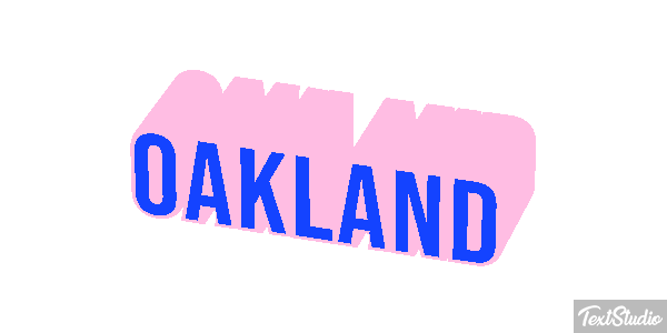 Oakland Effet de texte