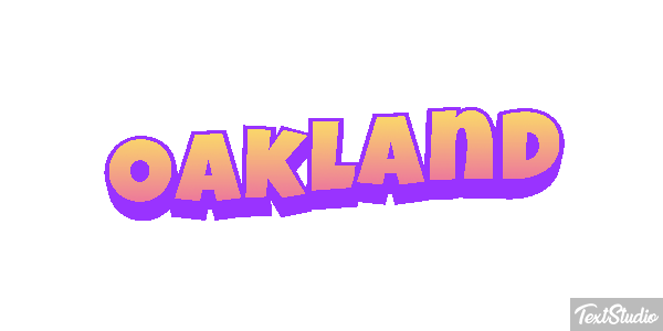 Oakland Effet de texte