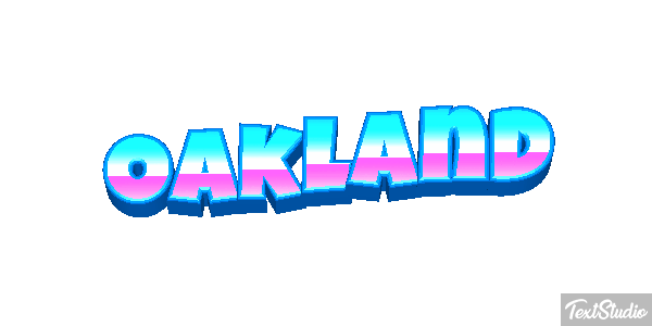 Oakland Effet de texte