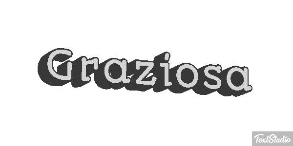 Graziosa Effetto testo