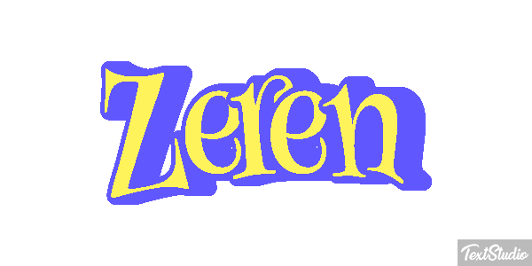 Zeren Efeito do texto