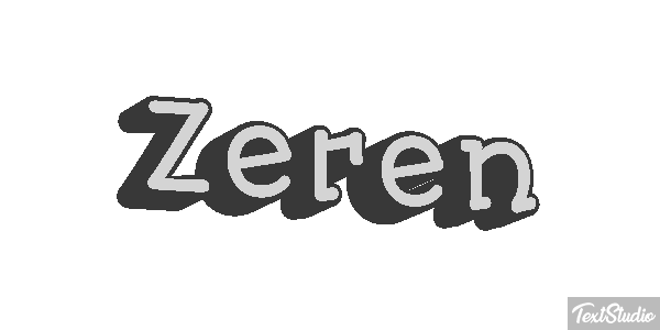 Zeren Efeito do texto