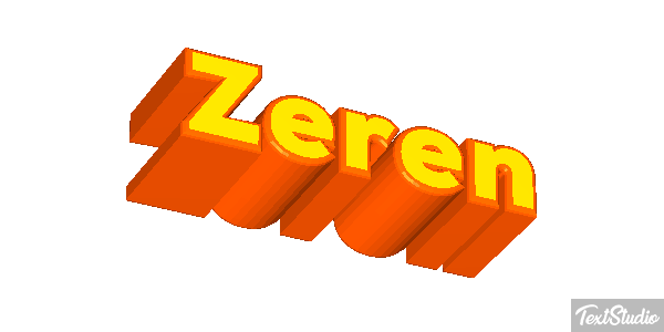 Zeren Efeito do texto