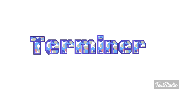 Terminer Effet de texte