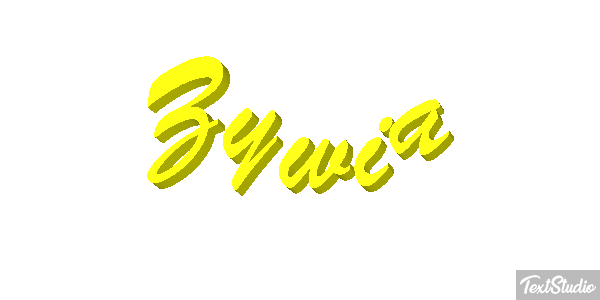 Żywia Efekt tekstowy