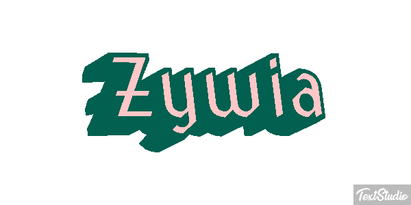 Żywia Efekt tekstowy