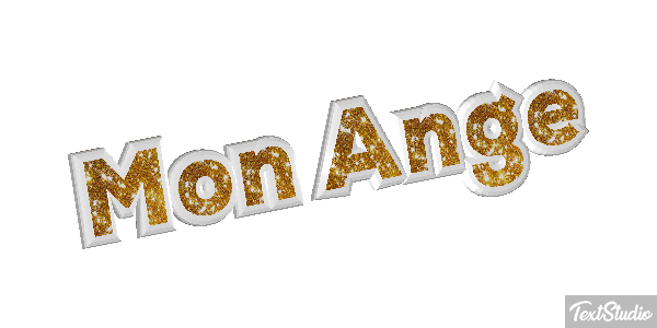 Mon Ange Effet de texte
