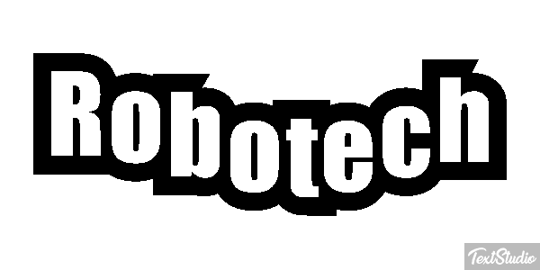 Robotech Text effect