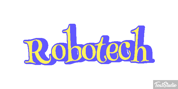 Robotech Text effect
