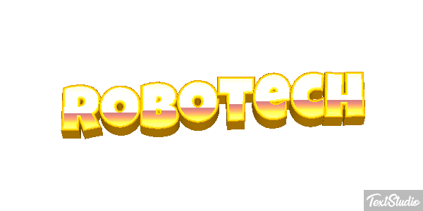Robotech Text effect