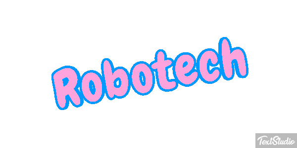 Robotech Text effect