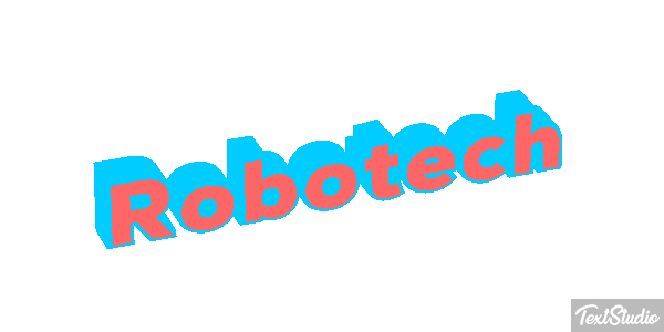 Robotech Text effect