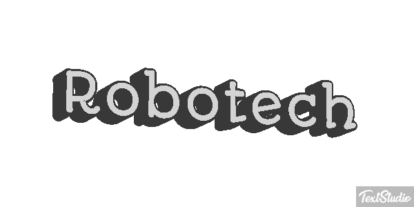 Robotech Text effect