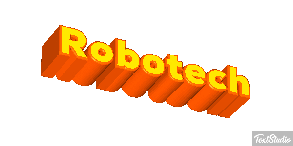 Robotech Text effect