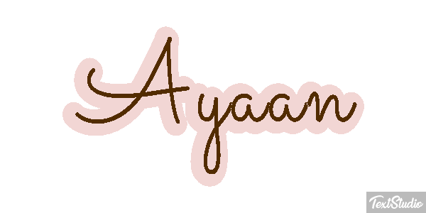 Ayaan Text effect