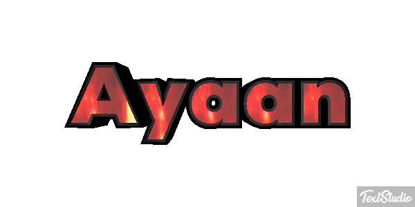Ayaan Text effect