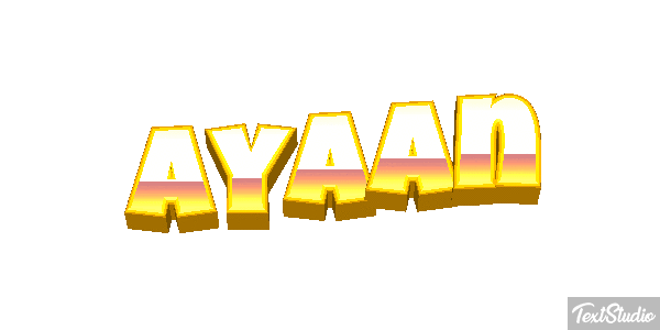 Ayaan Text effect