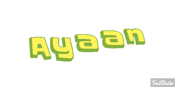 Ayaan Text effect