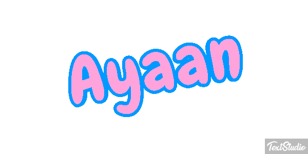 Ayaan Text effect