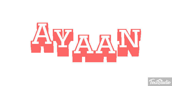 Ayaan Text effect