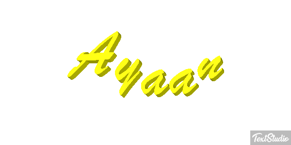 Ayaan Text effect