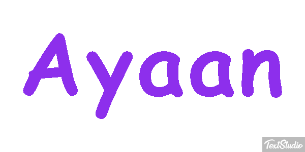 Ayaan Text effect