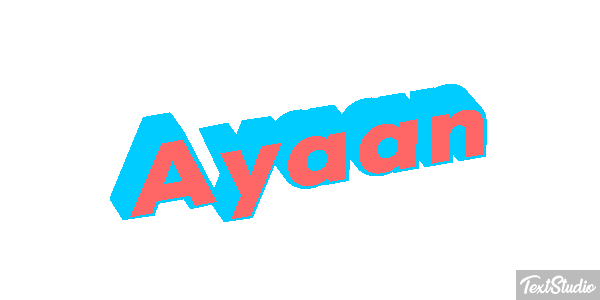 Ayaan Text effect