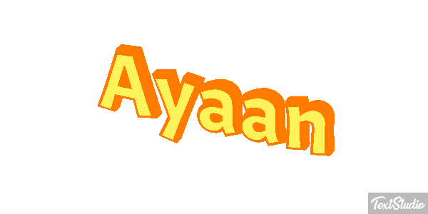Ayaan Text effect