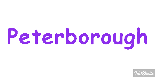 Peterborough Efekt tekstowy