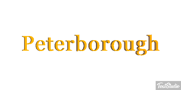 Peterborough Efekt tekstowy