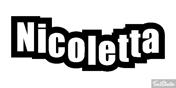 Nicoletta Tekst effect