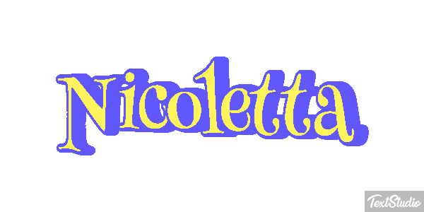 Nicoletta Tekst effect