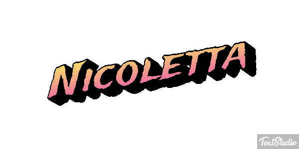 Nicoletta Tekst effect
