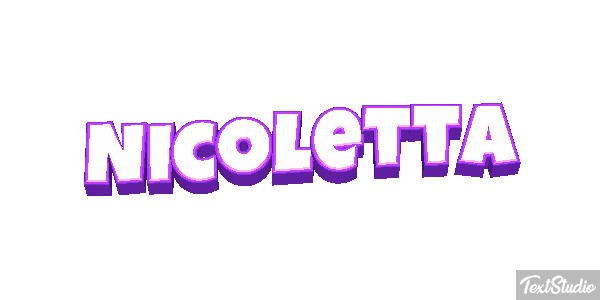Nicoletta Tekst effect