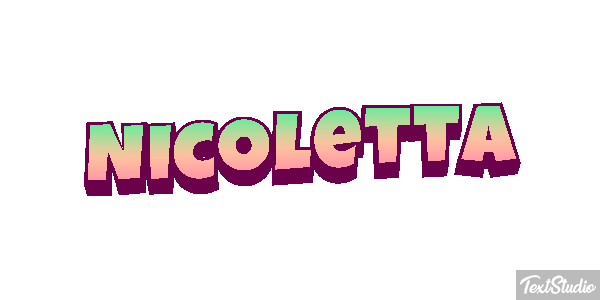 Nicoletta Tekst effect