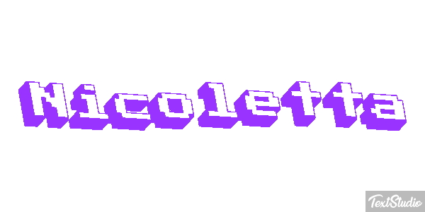 Nicoletta Tekst effect