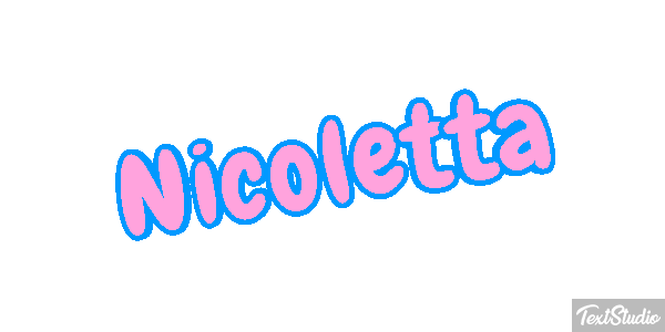Nicoletta Tekst effect