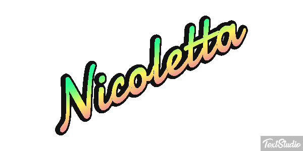 Nicoletta Tekst effect