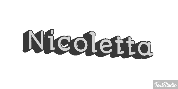 Nicoletta Tekst effect