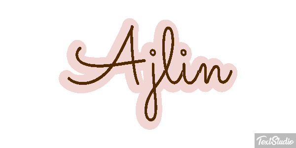 Ajlin Text effect