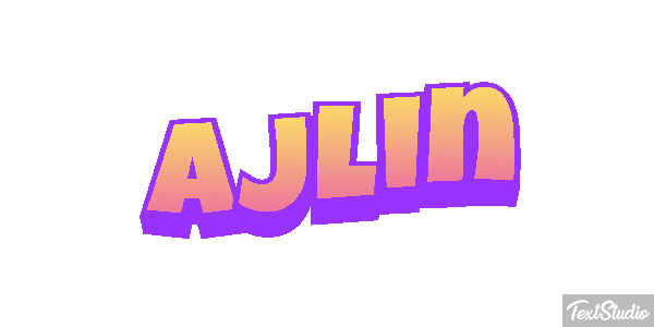 Ajlin Text effect