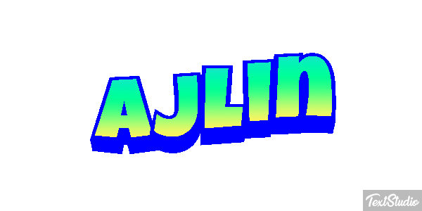 Ajlin Text effect