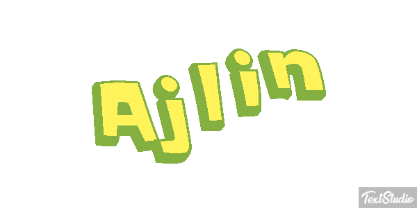 Ajlin Text effect