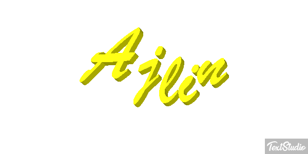 Ajlin Text effect