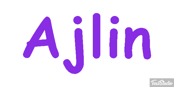 Ajlin Text effect